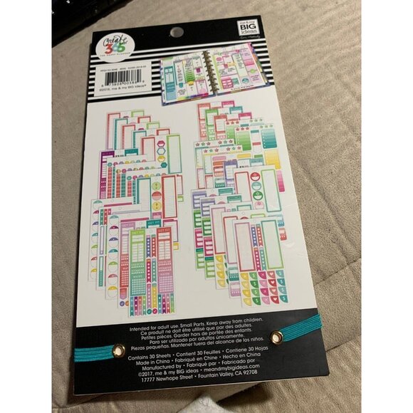 Erin Condren The Happy Planner NEW Productivity Sticker book 540 pieces Retired - Picture 2 of 2